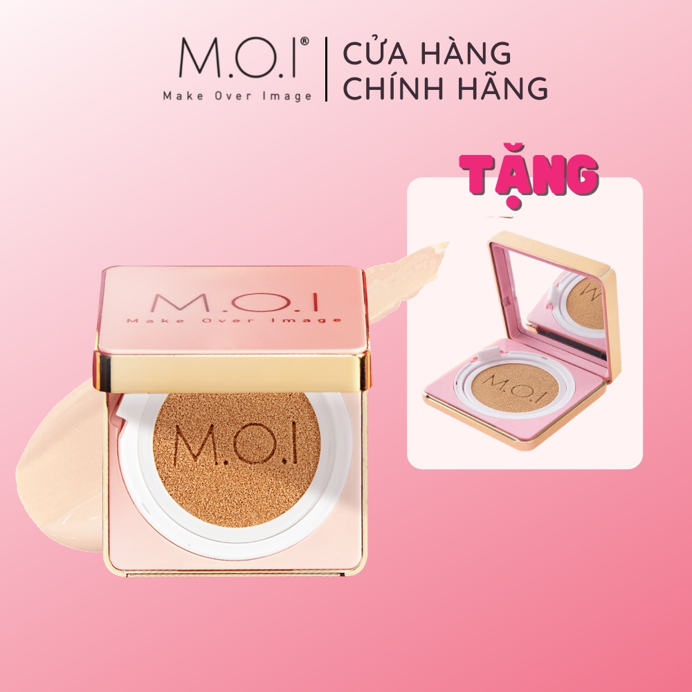 [Mã BMBAU50 giảm 7% đơn 99K] [1 TẶNG 1] Phấn nước M.O.I Cosmetics 5M Baby Skin Cushion màu 50 với 5 tác động 90g