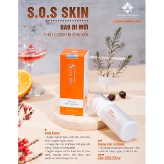 kiềm dầu ,ngăn ngừa mụn s o s skin fourets cosmetics