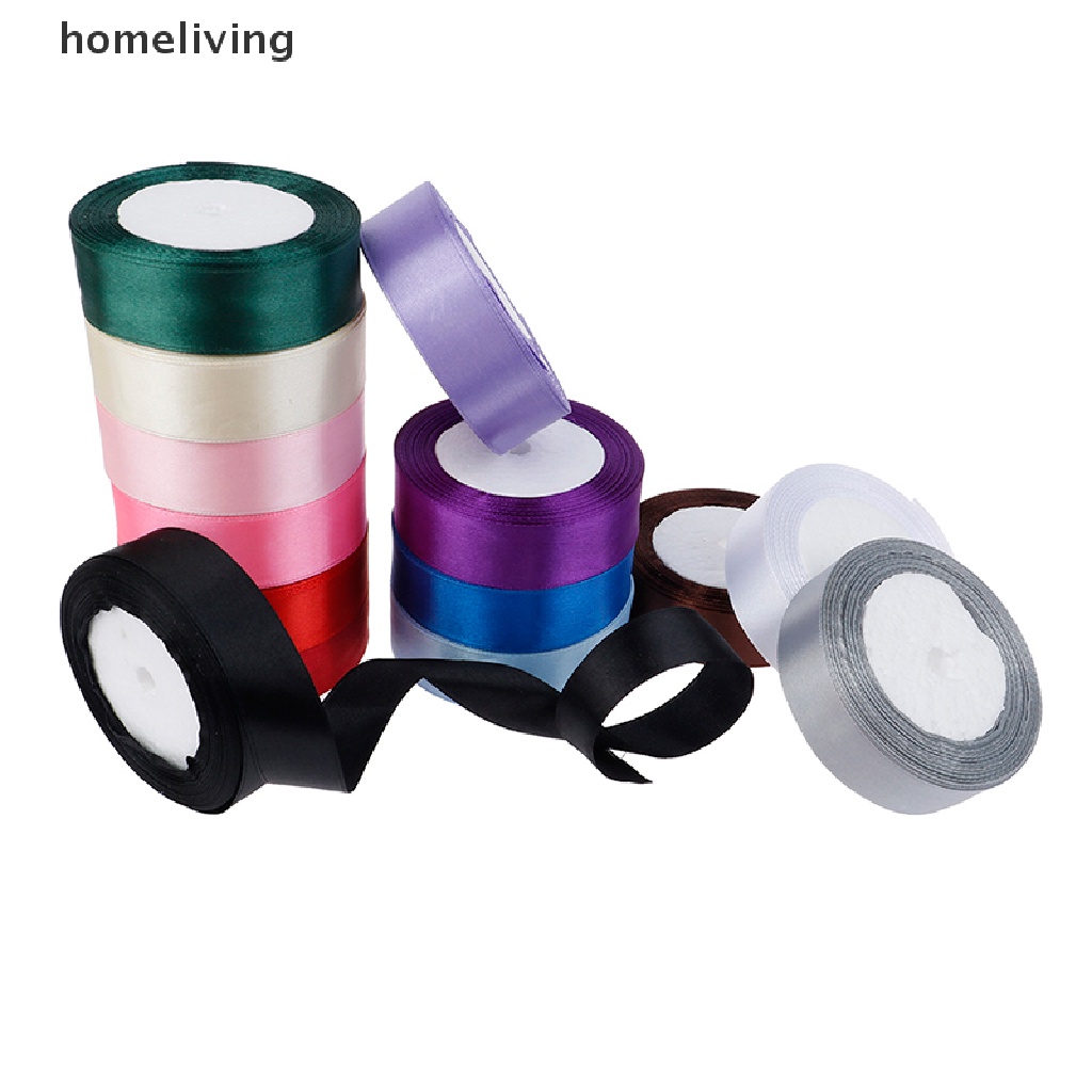 Cuộn Ruy Băng Lụa Satin 22M / 2.5CM Dùng Gói Quà / Trang Trí Tiệc Cưới