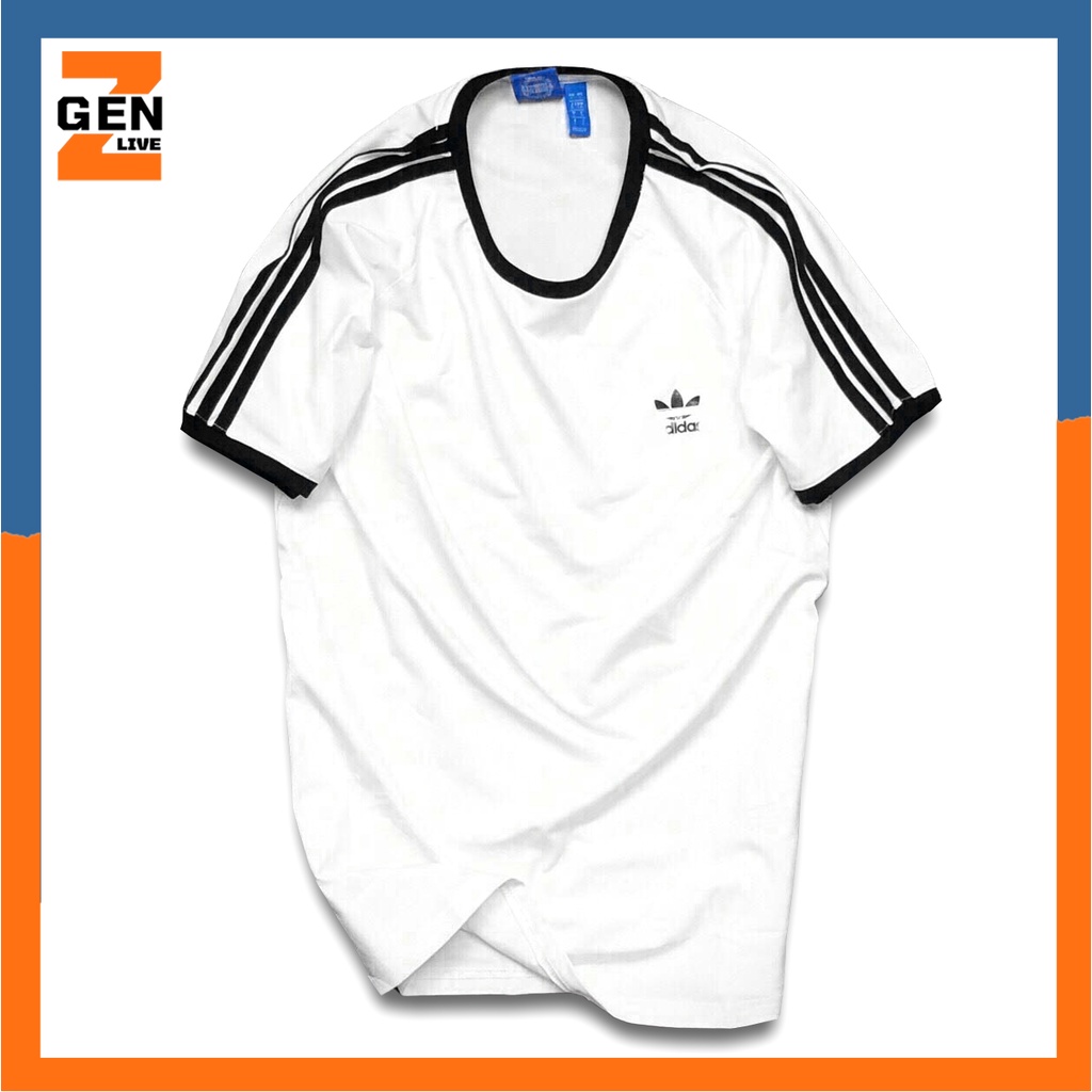 Áo Thun Form Rộng Thời Trang Nam Tay Ngắn Cổ Tròn Phối Viền Màu - LZ FASHION - TD098