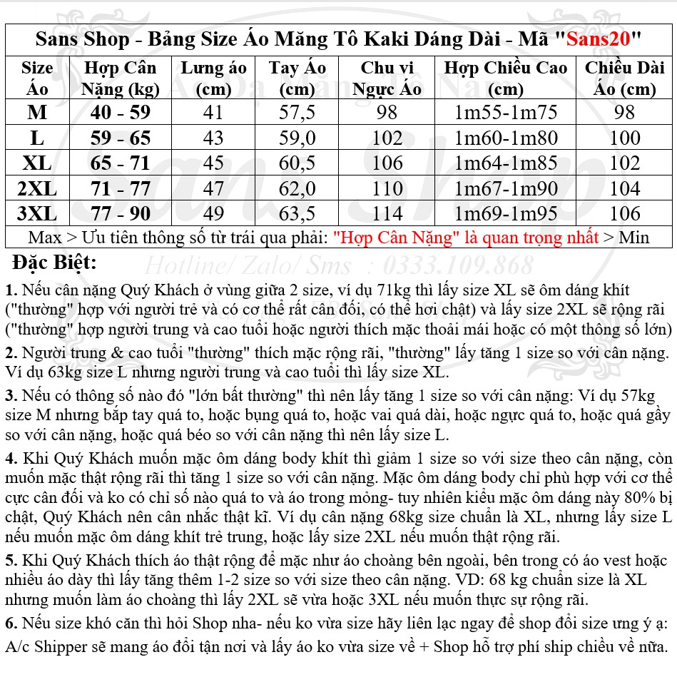 Áo khoác kaki nam dáng dài Sans20 măng tô cao cấp khaki kèm đai mangto hàn quốc trench coat men bigsize 80KG 2XL 3XL 4XL