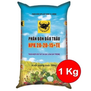 Phân bón 20-20-15-te đầu trâu 1kg