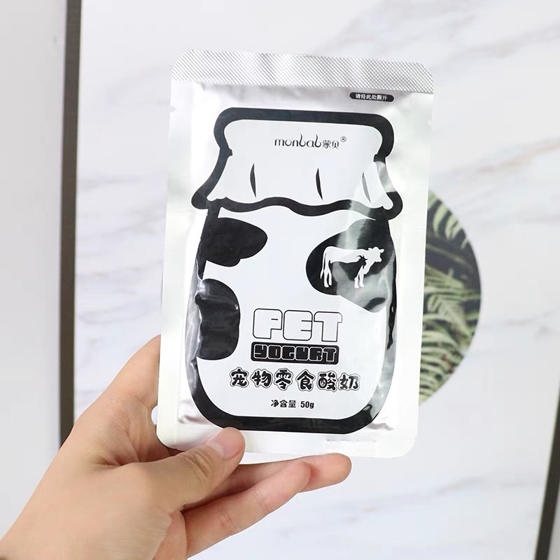 SỮA CHUA CHO CHÓ MÈO MONBAB TĂNG CƯỜNG MIỄN DỊCH,TIÊU HOÁ 50G