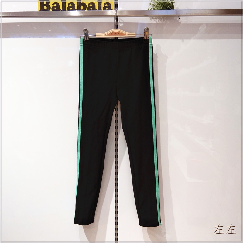 (7-16 tuổi) Quần legging bé gái dáng thể thao hãng BALABALA 203121123002