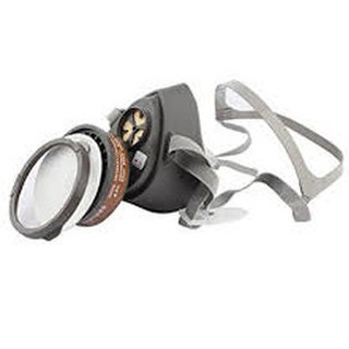 Trọn bộ mặt nạ phòng độc 3M 3200 (3200+phin lọc 3301CN+bông lọc 3N11+nắp giữ 385)