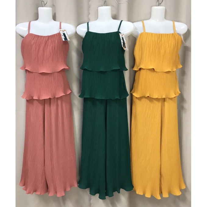 Đồ bộ nữ lụa mango dập li 2 dây quần dài
