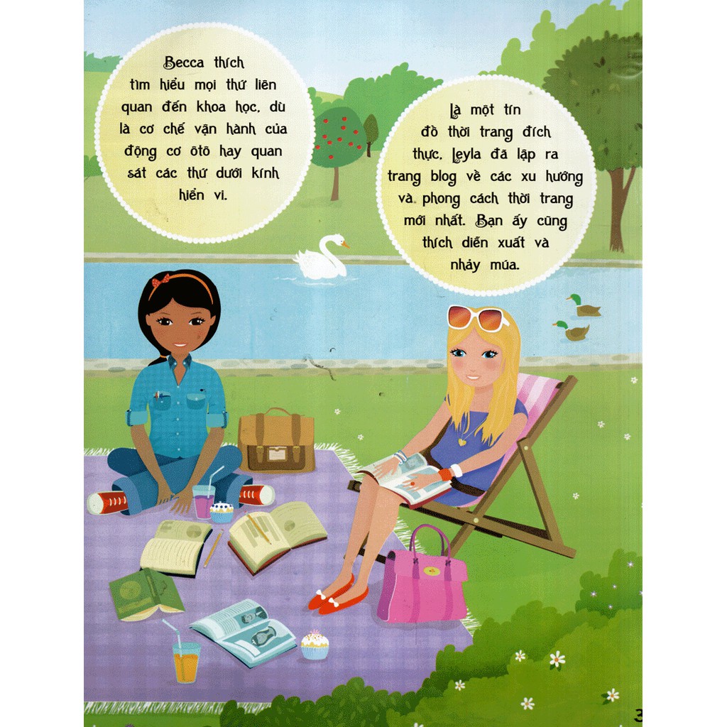 SÁCH - Dán hình trang phục búp bê - Công việc mơ ước