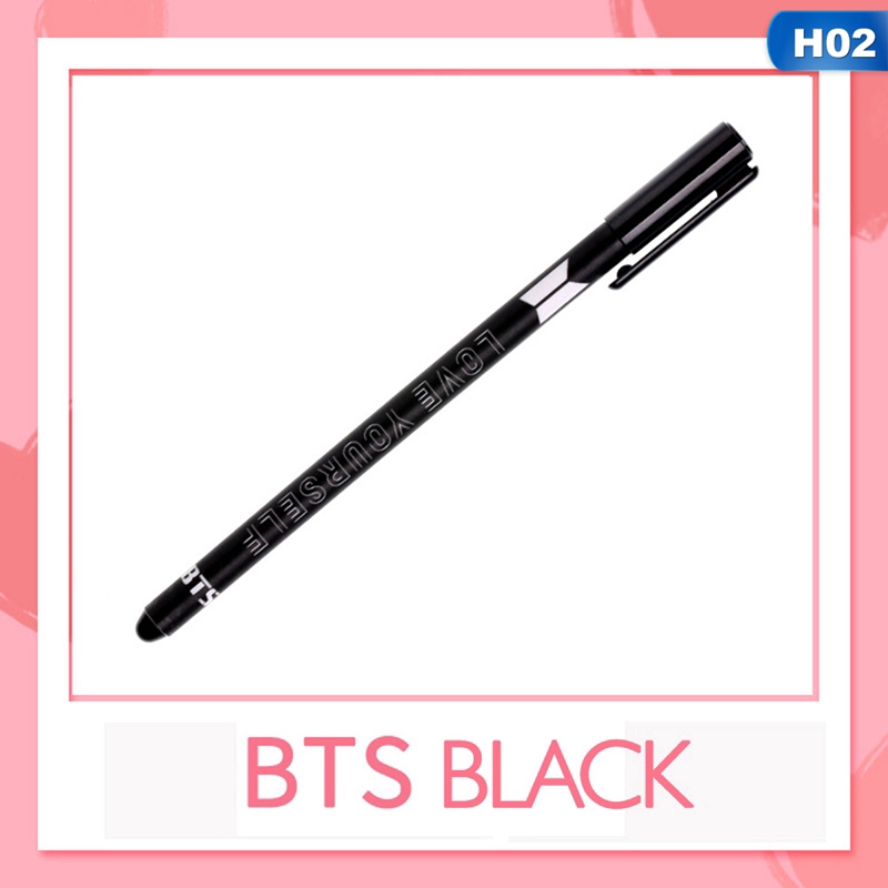1 Bút mực in hình thành viên nhóm nhạc KPOP BTS