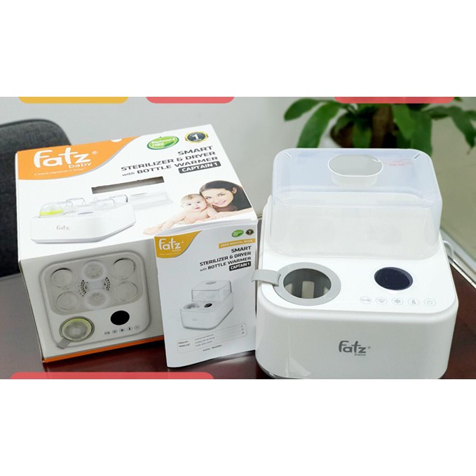 MÁY TIỆT TRÙNG SẤY KHÔ HÂM SỮA ĐIỆN TỬ CÓ TÍCH HỢP MÁY HÂM SỮA - CAPTAIN 1 FATZ BABY - FB4320SJ