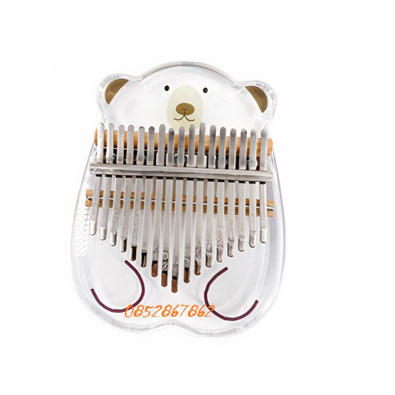 Tặng đàn kalimba duy nhất Đàn kalimba 17 phím 3 Anh em nhà Gấu MYR-010 Tặng phụ kiện