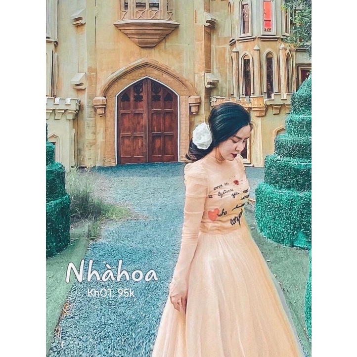 Kẹp Tóc Hoa Voan Cho Nữ - Chính Hãng NHÀ HOA