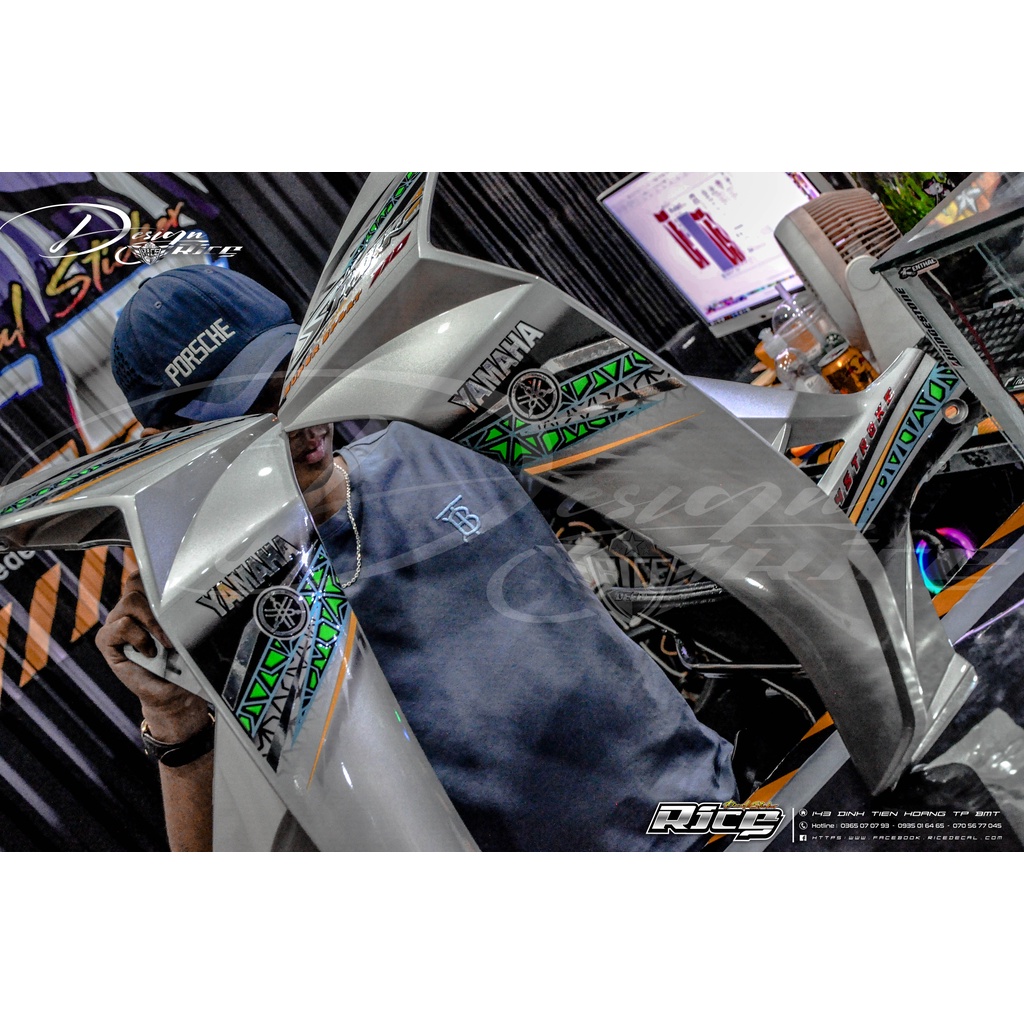 Tem Sirius Full Bạc Mẫu Cánh dán