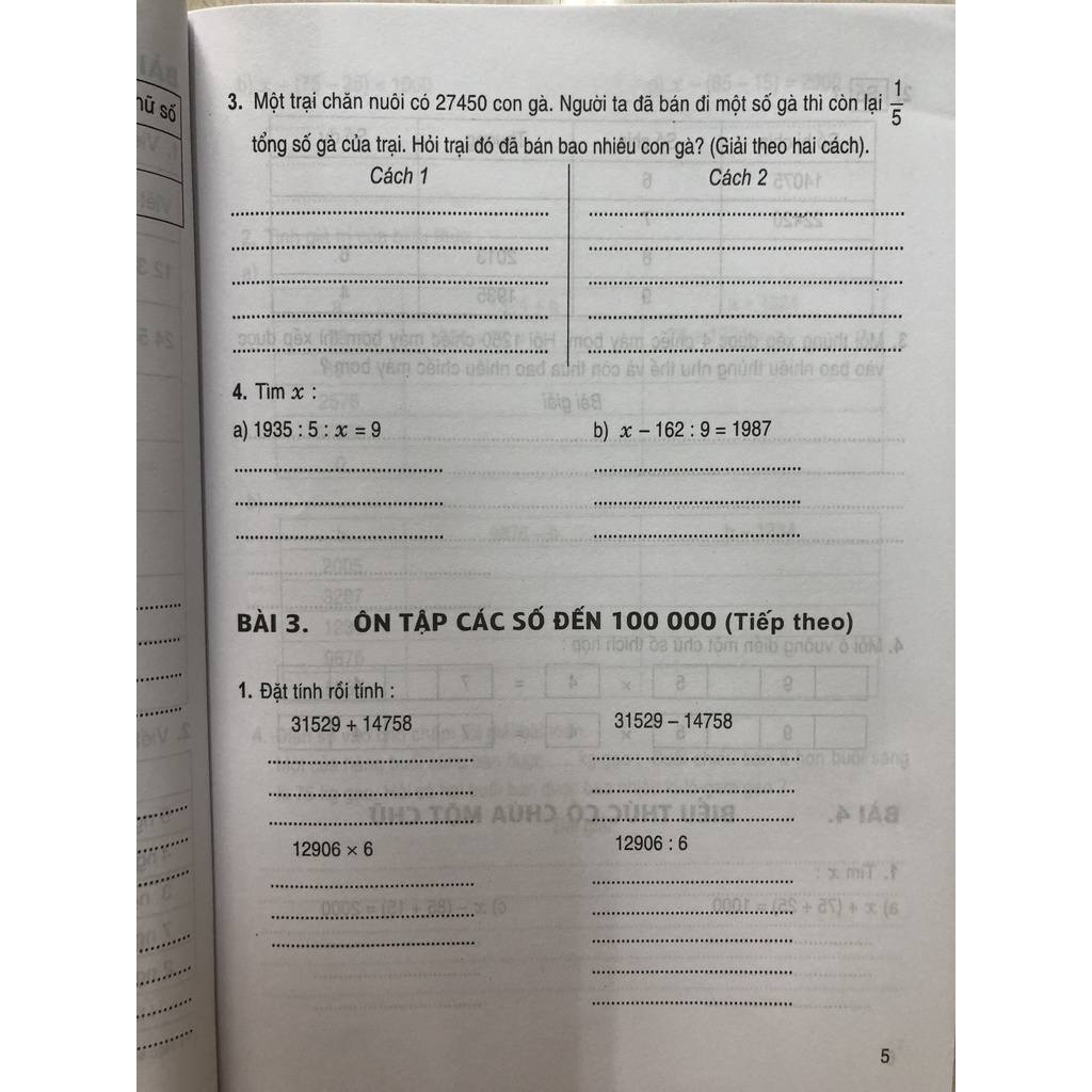 Sách - Vở bài tập Toán nâng cao 4