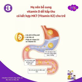 Vitamin tăng chiều cao LINEABON D3 K2