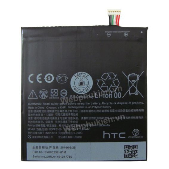 Pin thay thế cho HTC Desire 820 (BOPF6100) 2600mAh - Hàng nhập khẩu