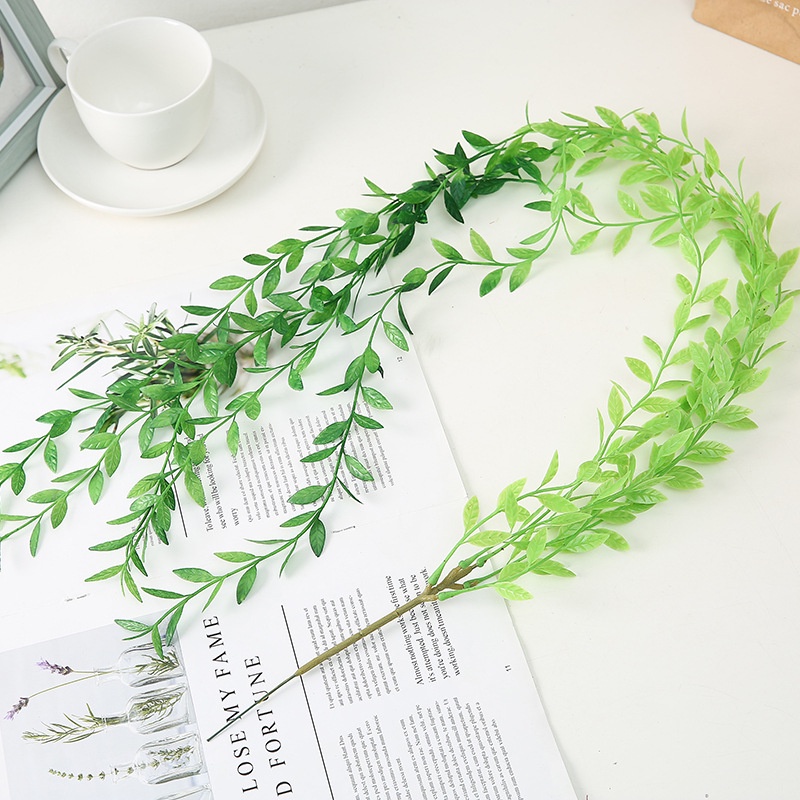 [ Artificial green plant flower rattan vine Decoration for Home Christmas  Party Wedding Birthday ]