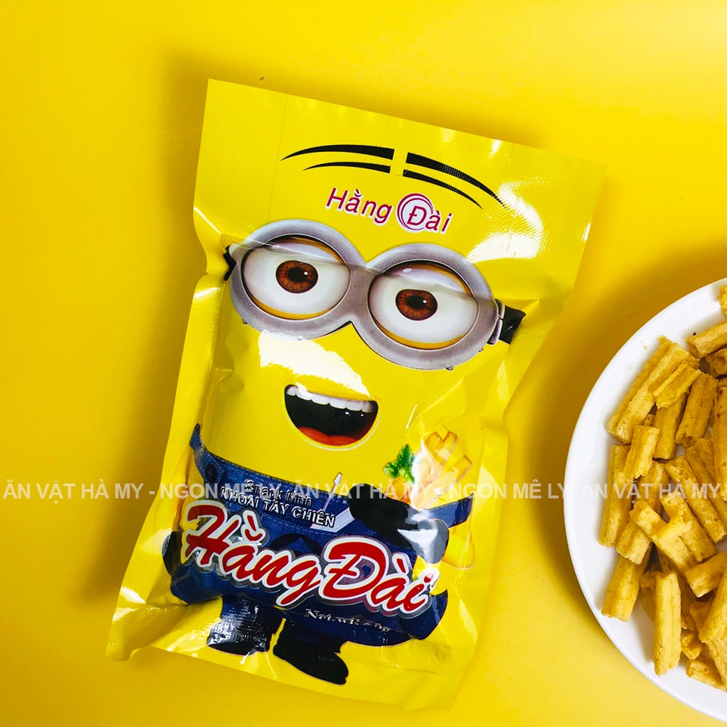 Snack khoai tây chiên minion đồ ăn vặt Hà My