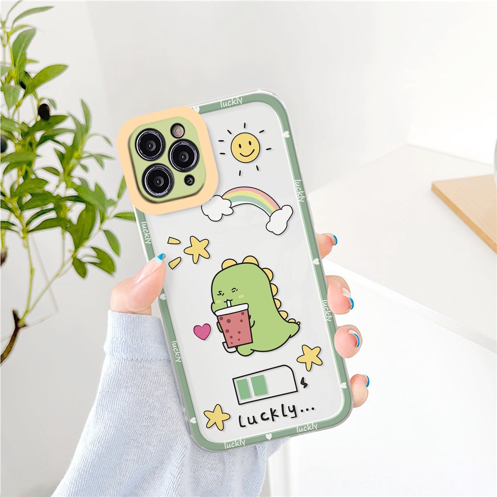 Ốp lưng iphone Green World trong cạnh vuông 6/6plus/6s/6splus/7/7plus/8/8plus/x/xr/xs/11/12/13/pro/max/plus/promax