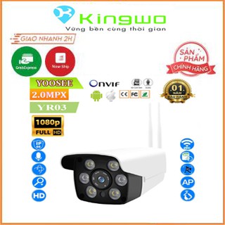 Camera wifi Yoosee 6 Led Ngoài trời Full HD 2.0mMpx ,hồng ngoại-đèn led-giám sát-an ninh