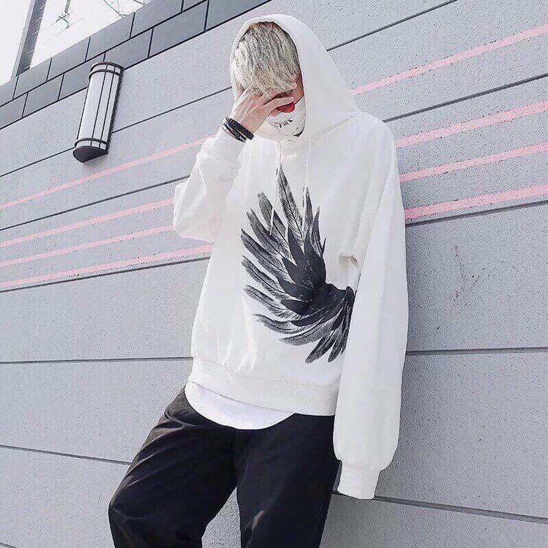 Áo khoác nỉ Hoodies nam nữ mẫu cánh chim | BigBuy360 - bigbuy360.vn