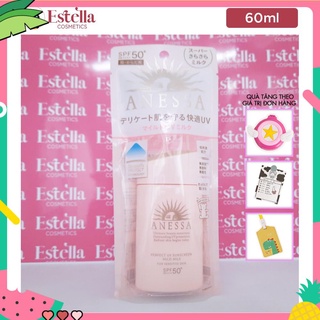 Kem Chống Nắng Anessa Perfect UV Sunscreen Mild Milk For Sensitive Skin Spf 50+ Pa++++ 60ml