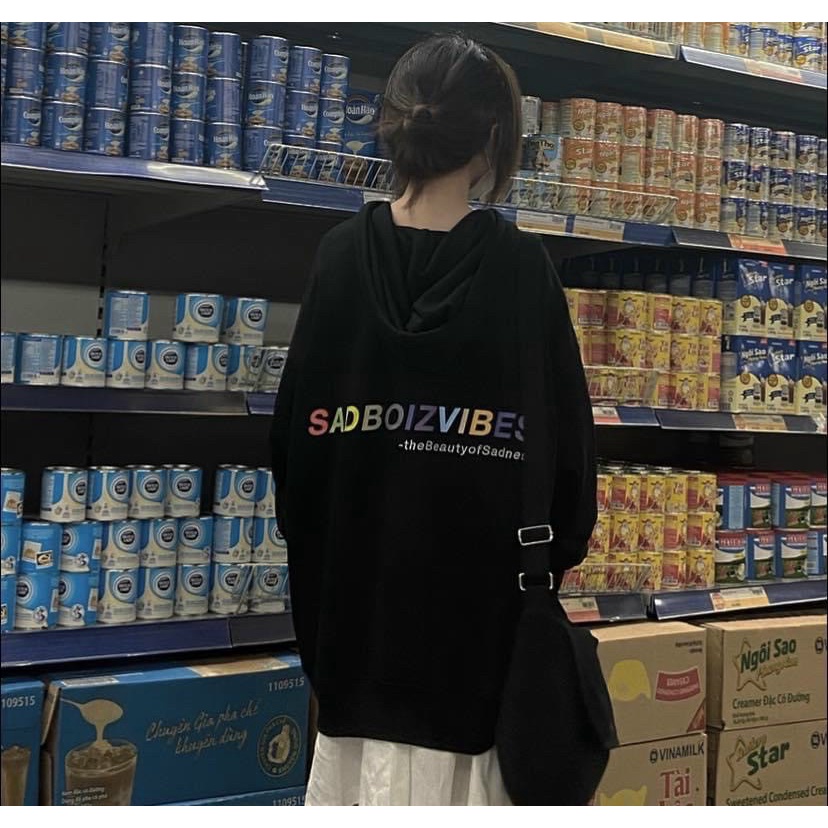 [Mã 2611THTRANG100K hoàn 10% xu đơn 99K] Áo Khoác Hoodie Dây Kéo Local Brand Sadboiz Chữ 7 Màu Nam Nữ Unisex | BigBuy360 - bigbuy360.vn