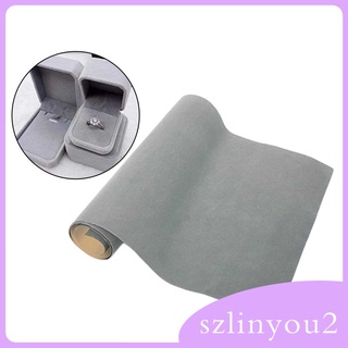 [Szlinyou2] Nhãn dán thủ công nhung Velour tự dính màu đỏ