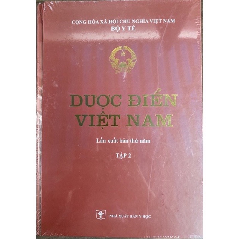 Sách - Dược điển Việt Nam - Lần xuất bản thứ năm - Tập 2