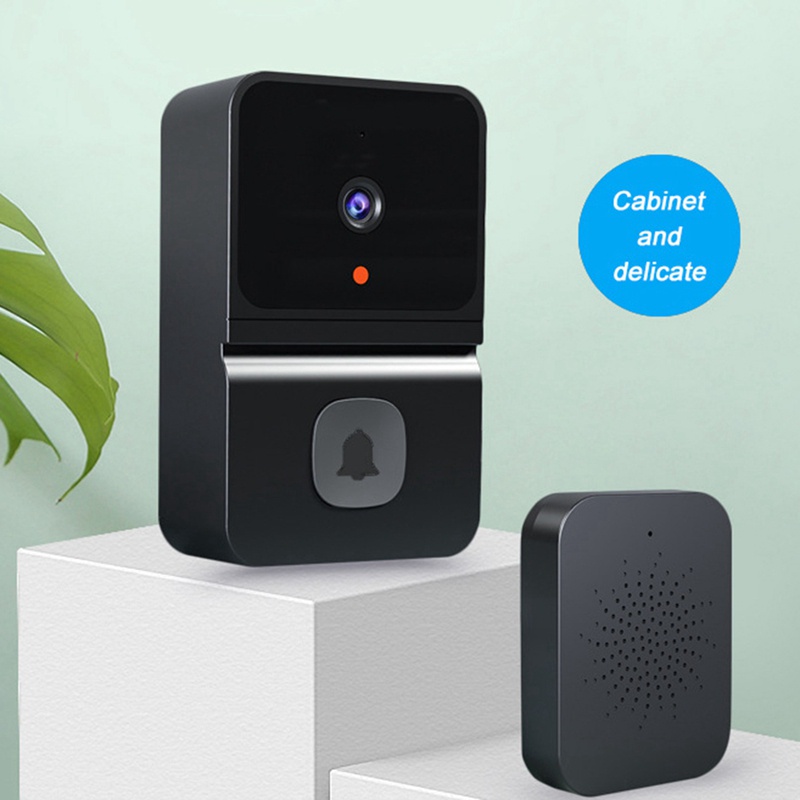 Chuông Cửa Không Dây Thông Minh Có Camera Chống Nước Kết Nối WiFi Hỗ Trợ Tầm Nhìn Ban Đêm