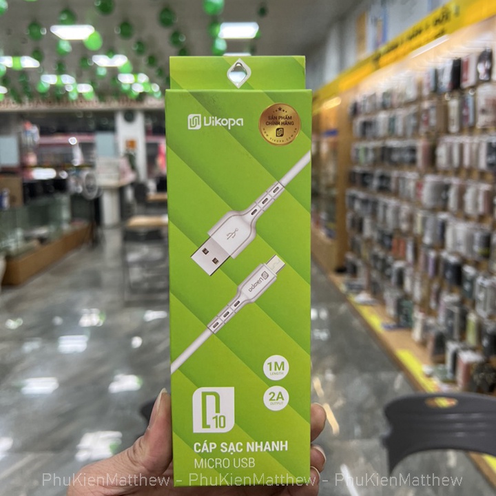 Cáp sạc nhanh, Dây sạc Micro, Type C sạc nhanh, siêu bền , Cáp chính hãng Vikopa bảo hành 12 tháng