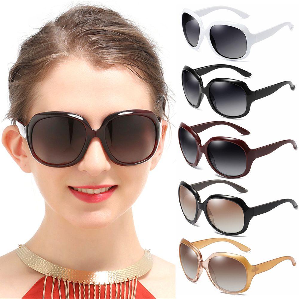 Kính Mát Phân Cực Mặt Vuông Chống Tia UV 400 Thời Trang Cho Nữ