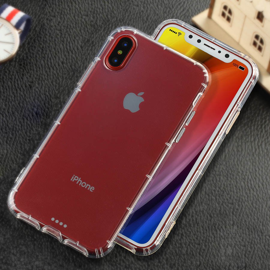 [ RẺ VÔ ĐỊCH] Ốp chống sốc iphone X/Xs trong suốt, dày dặn, bo 4 góc cao cấp