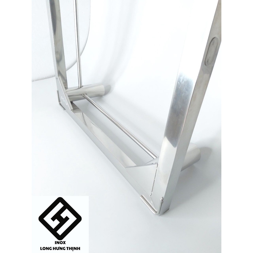 Kệ chân đỡ tủ lạnh, máy giặt INOX cao cấp,, không cần lắp ráp, sản phẩm hoàn chỉnh, chịu tải trọng lớn
