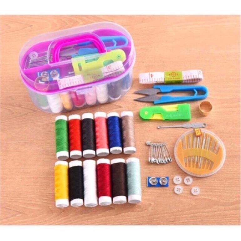 Hộp kim chỉ nhiều món tiện ích - LADY