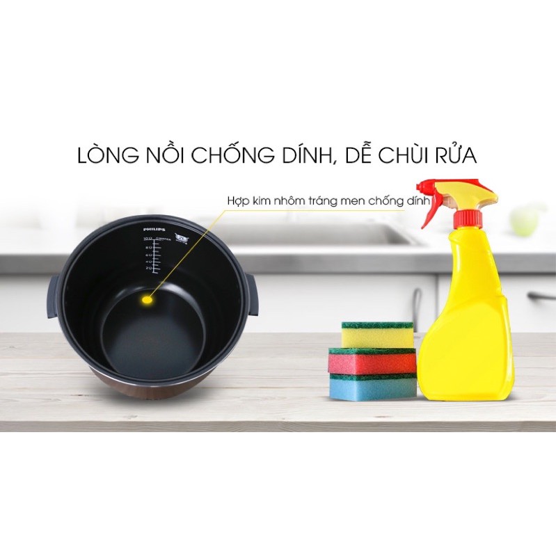 Nồi cơm điện cao cấp Philips HD3132/66 | BigBuy360 - bigbuy360.vn