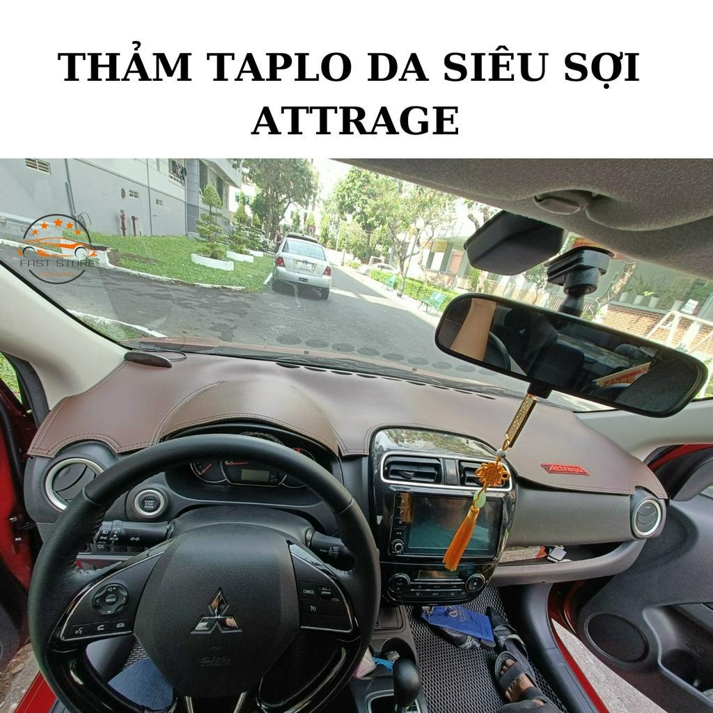 Thảm Taplo Lông Cừu Dày Lông Nhung Da Cacbon Da Vân Gỗ Mitsubishi Xpander Outlander Grandis Attrage Triton - Faststore