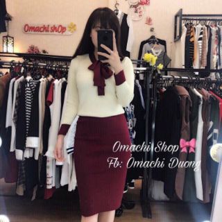Sỉ set váy len QC