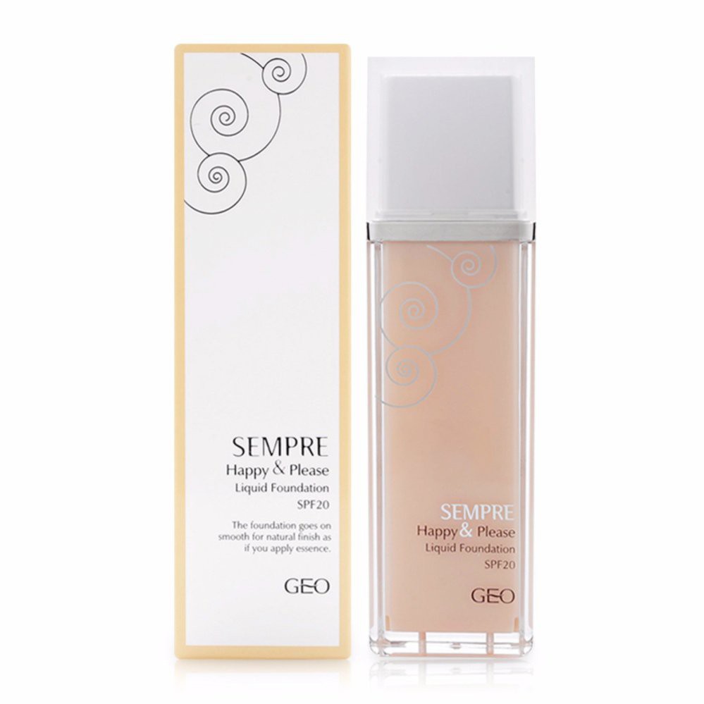 Kem nền Geo lamy Sempre happy & please liquid foundation – Hàn quốc