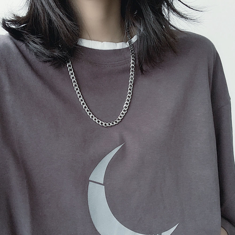Dây Chuyền Thép Titan Thiết Kế Đơn Giản Thời Trang