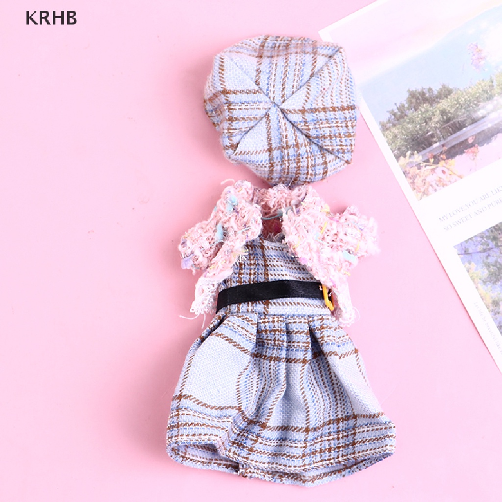 Bộ Quần Áo Dành Cho Búp Bê 16-17cm OB11 1 / 8 Mới