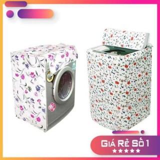 {SIÊU HOT} Áo trùm máy giặt không thấm nước - Dùng cho máy giặt cửa ngang - phụ kiện bảo vệ máy giặt