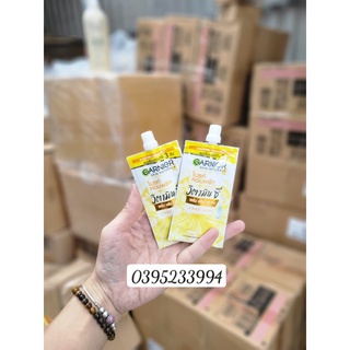 Hộp 6 gói kem dưỡng garnier thái lan màu vàng