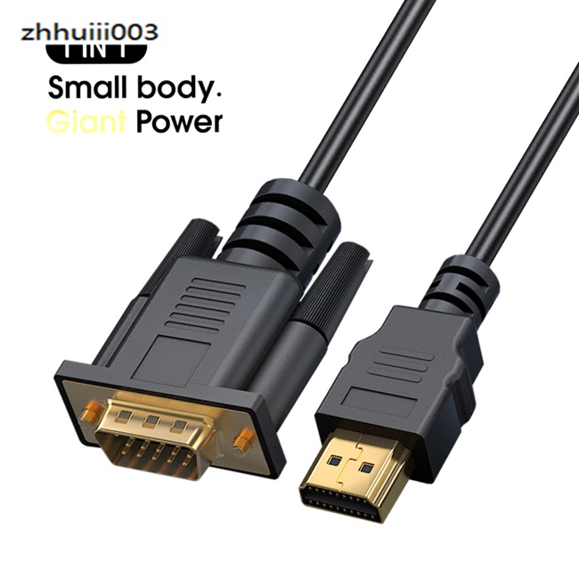 Cáp Chuyển Đổi Hdmi Sang Vga Chuyên Dụng Cho Màn Hình Máy Tính / Tv ZHIHUI Od5.0