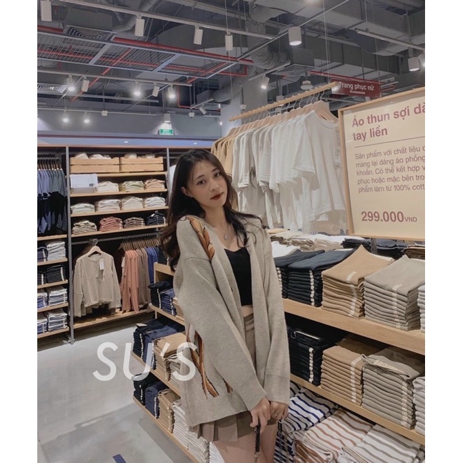 💋FREESIZE💋Áo Cadigan hình con hươu hàng len qc dày dặn UY Tín luôn.Sỉ 252k | BigBuy360 - bigbuy360.vn