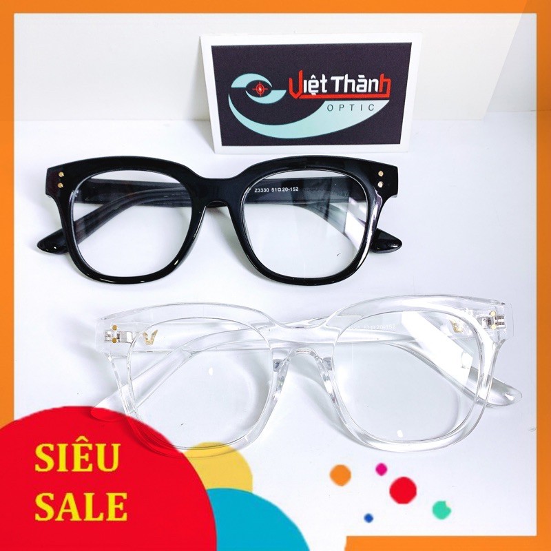 Kính Thời Trang Phom Lớn Sành Điệu Mắt Kính Cận Lắp Được Mắt Cận Theo Yêu Cầu
