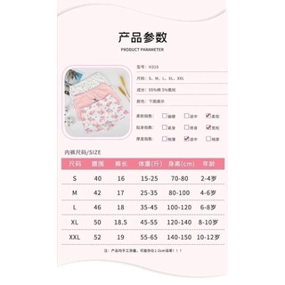 Set 5 quần chip đùi bé gái