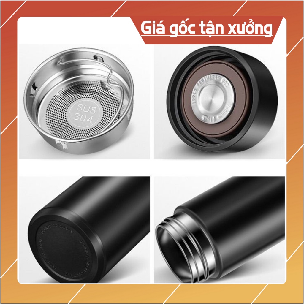 Bình giữ nhiệt đa năng kèm nhiệt kế cao cấp 500ml