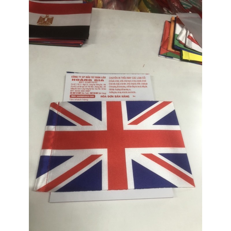 Quốc kỳ Vương Quốc Anh để bàn 14x21cm