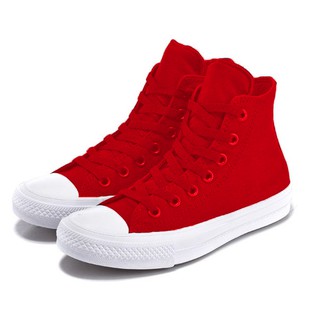 Giày sneaker ck2 cổ cao đỏ tươi - nữ
