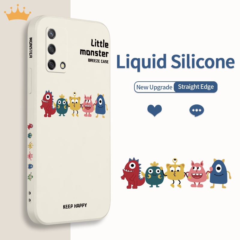 Ốp Điện Thoại Silicon Hình Quái Vật Cho Tecno ITEL A48 A56 A56Pro A56 Pro A58 ITEL P36 P36 Pro P36 lite ITEL P37 Vision2S ITEL Vision3 P38 S17